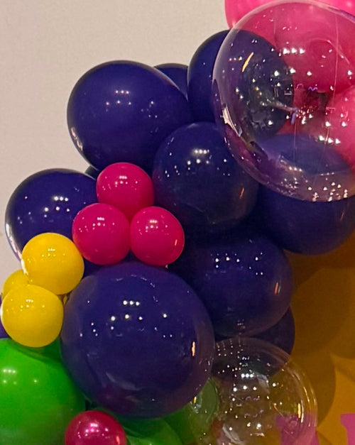 12" Bright Purple latex balloons