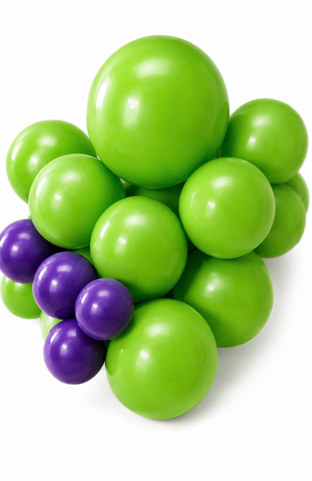 12" Lime Green latex balloons
