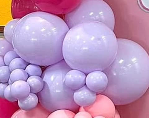 lavender 12" latex balloons 50 count