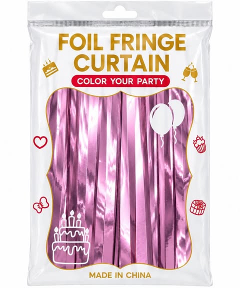 fringe curtain color light purple