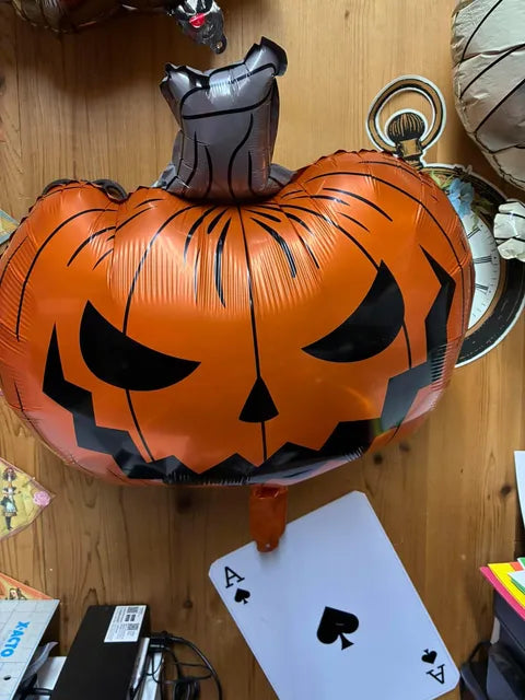 Halloween haunted pumpkin balloon