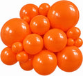 12" latex orange balloons