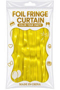 fringe curtain color macaroon yellow