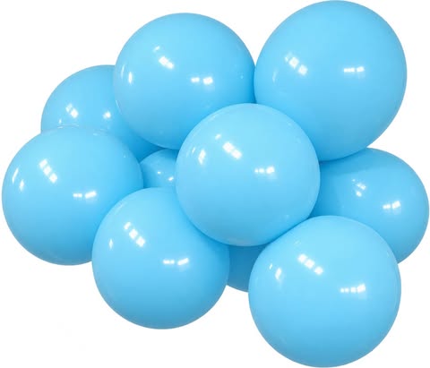12"skyblue  latex balloons