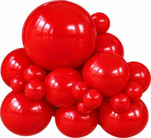 12" standard Red latex 50 count
