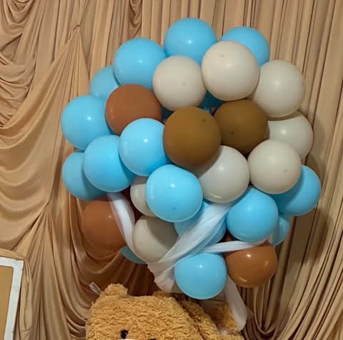12"skyblue  latex balloons