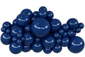 12" Navy Blue 50 count latex balloons