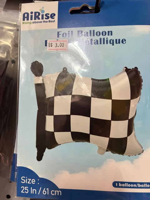 CHECKER PRINT RACE FLAG