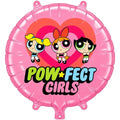 18" power puff round balloon