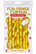 fringe curtain color satin gold