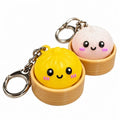 LIGHTUP DUMPLING CLICKERS KEYCHAIN