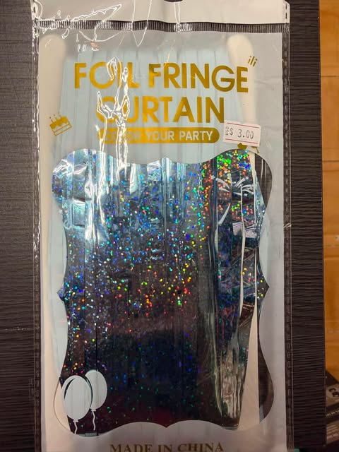 fringe curtain color laser light blue