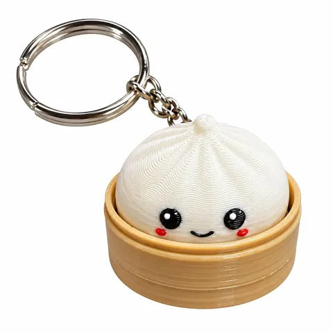 CLICKER DUMPLING KEYCHAIN