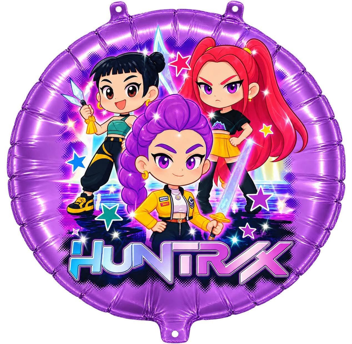 18" kpop demon hunters round balloon