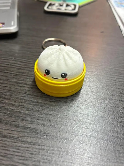 CLICKER DUMPLING KEYCHAIN