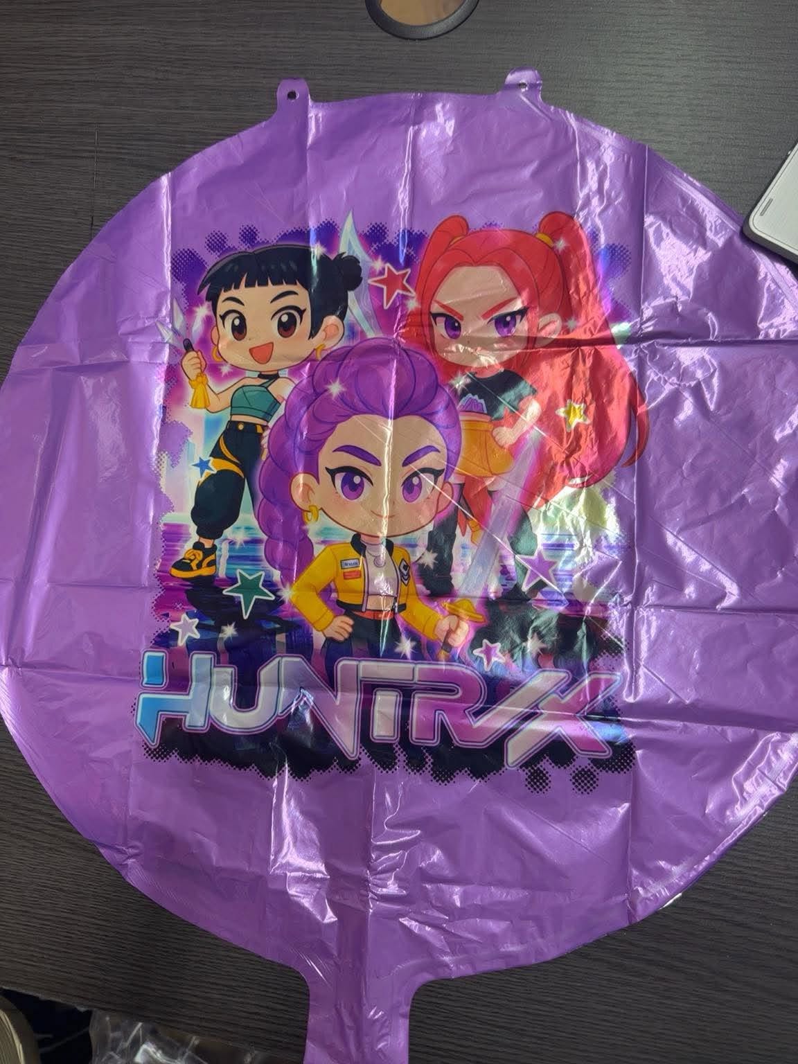 18" kpop demon hunters round balloon