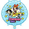 18" power puff girls round balloon