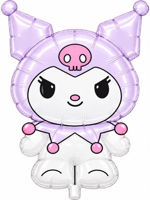 29"kauromi cinnamonroll lilac balloon