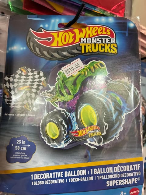 MONSTER TRUCK BALLOON