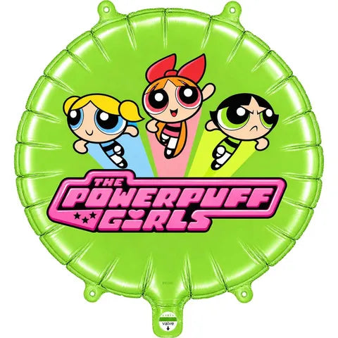 18"power puff girls round balloon